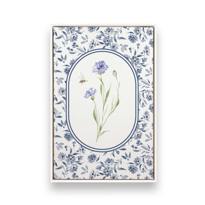 [Color:Opaque White], Picture of art in a White frame