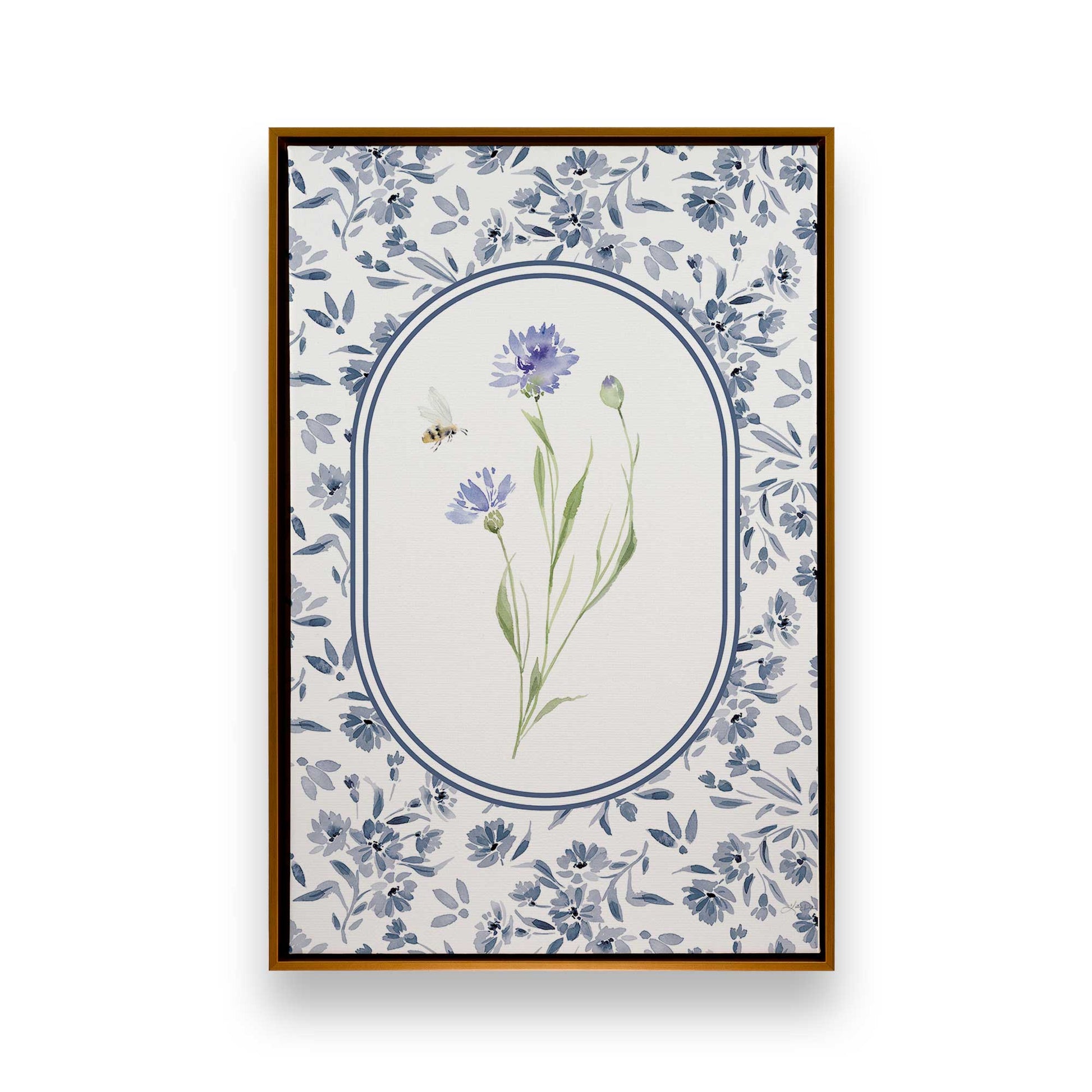 [Color:Polished Gold], Picture of art in a Polished Gold frame
