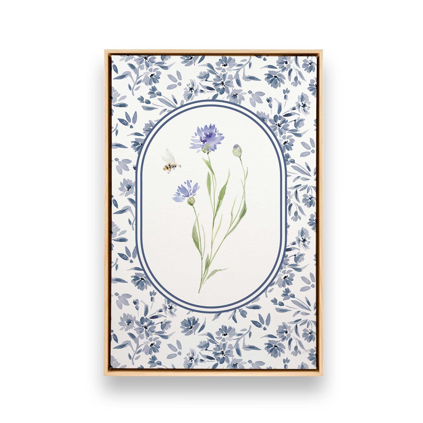 [Color:American Maple], Picture of art in a American Maple frame