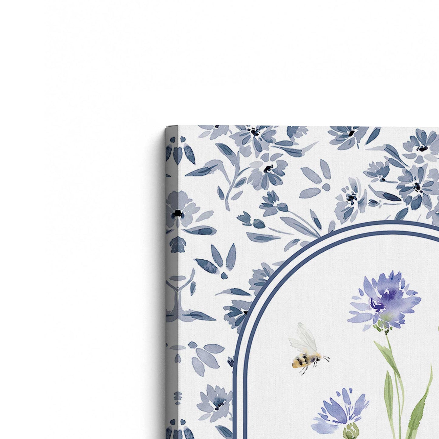 [Color:Stretched Canvas], Picture of the corner of the art
