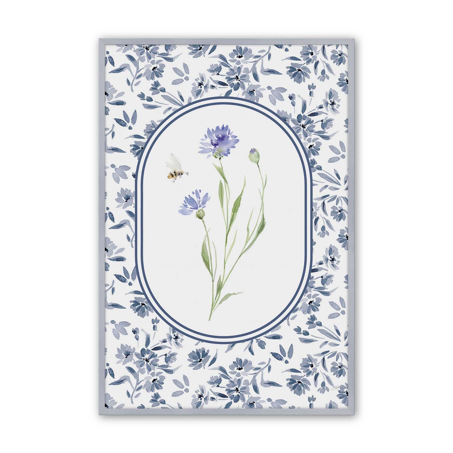 [Color:Polished Chrome], Picture of art in a Polished Chrome frame