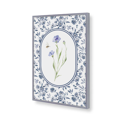 [Color:Polished Chrome], Picture of art in a Polished Chrome frame of the corner