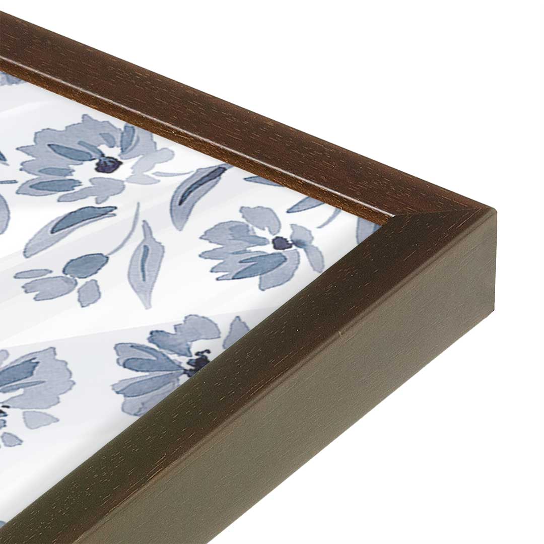 [Color:Belvinder Brown], Picture of art in a Belvinder Brown frame at an angle
