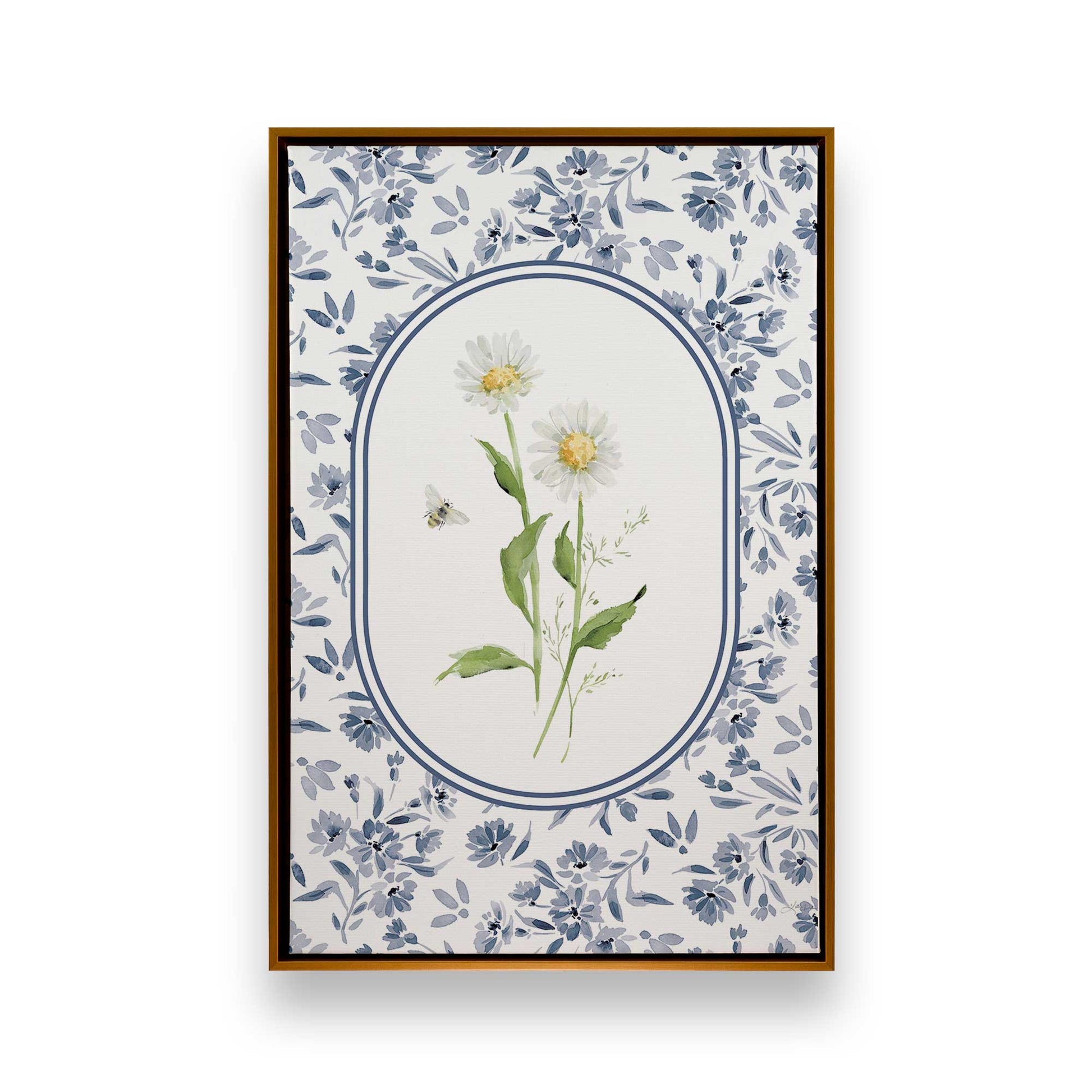 [Color:Polished Gold], Picture of art in a Polished Gold frame