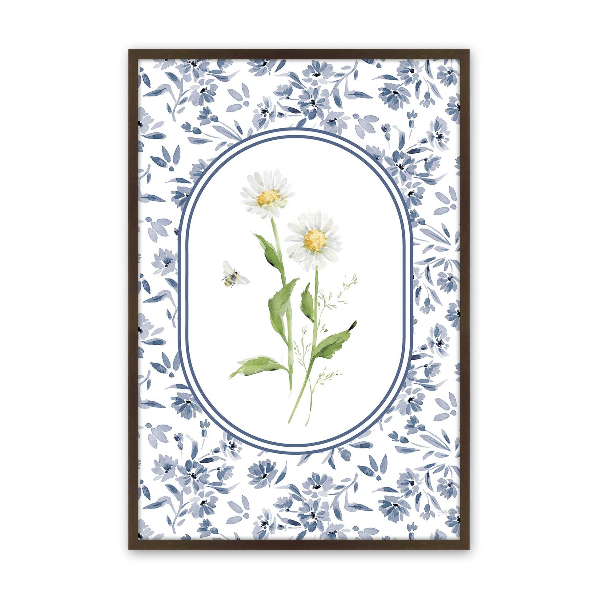 [Color:Belvinder Brown], Picture of art in a Belvinder Brown frame