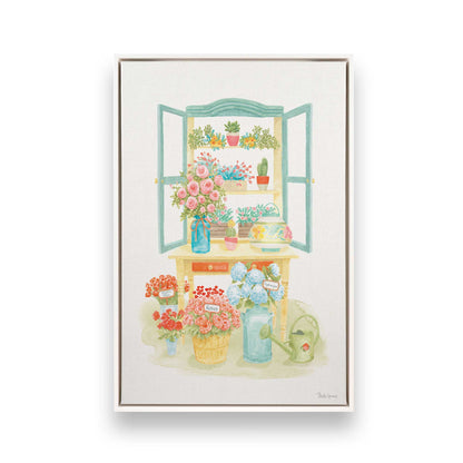 [Color:Opaque White], Picture of art in a White frame