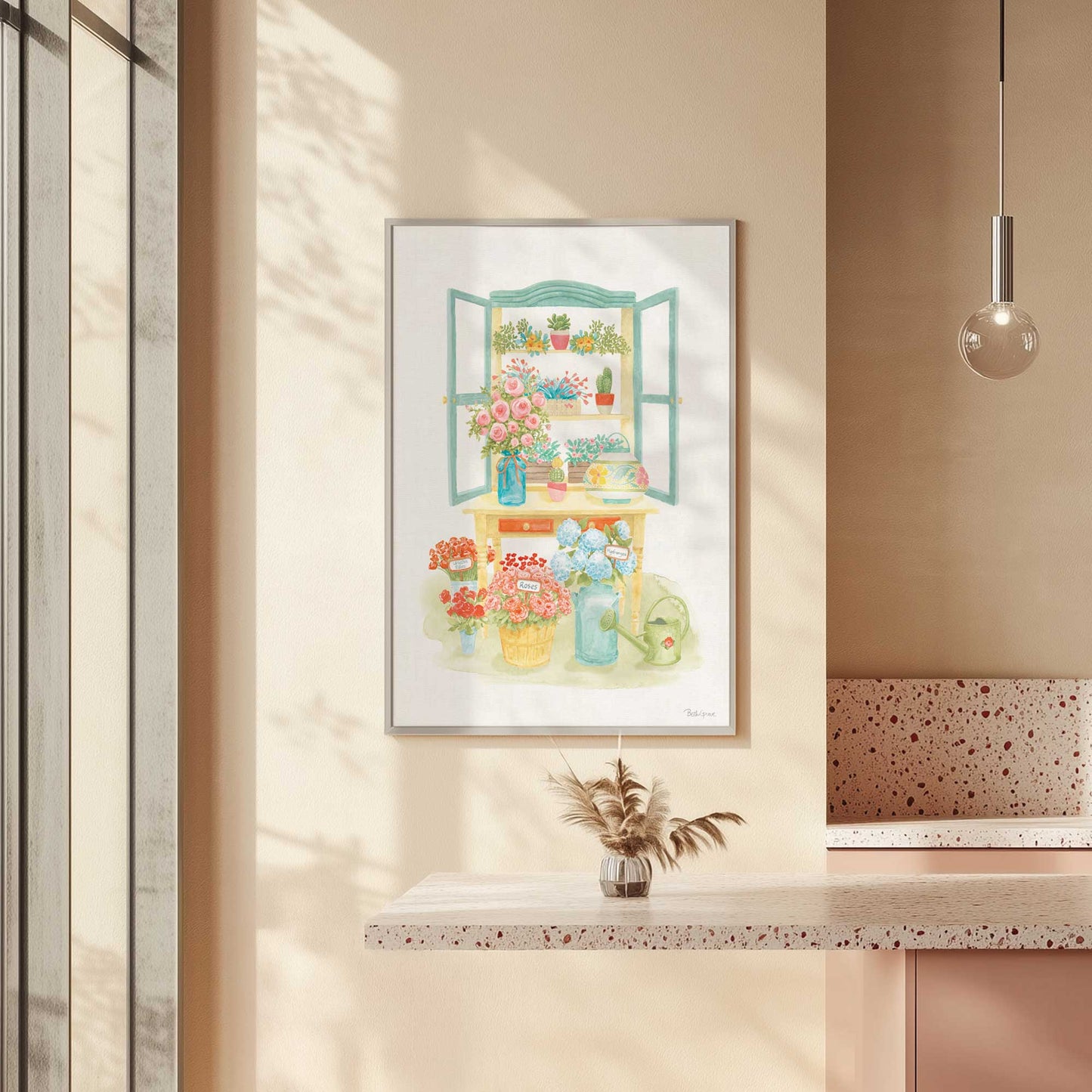 Picture of art in a room