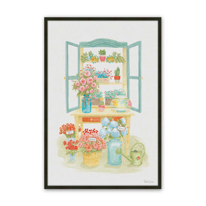 [Color:Satin Black], Picture of art in a Satin Black frame