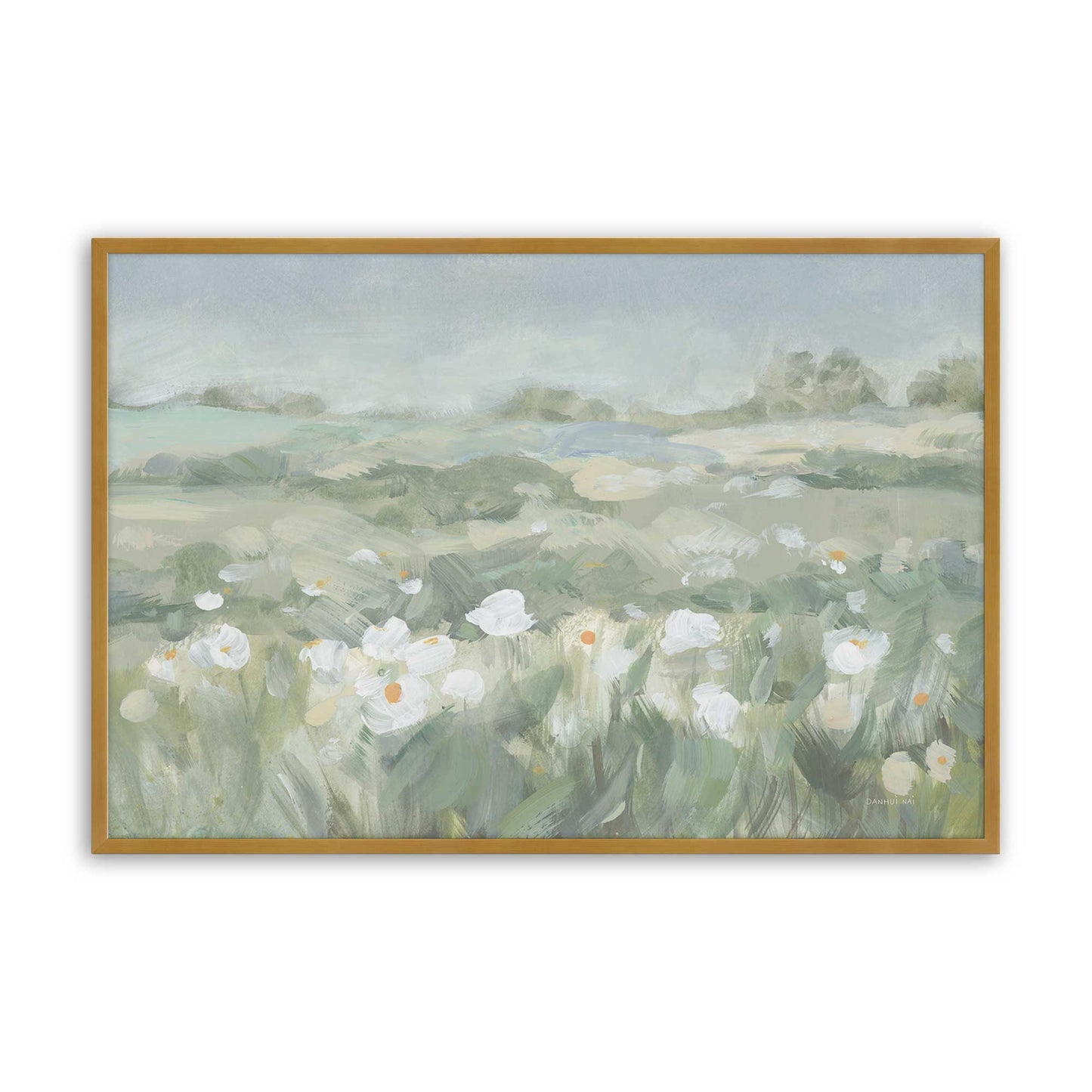 [Color:Polished Gold], Picture of art in a Polished Gold frame