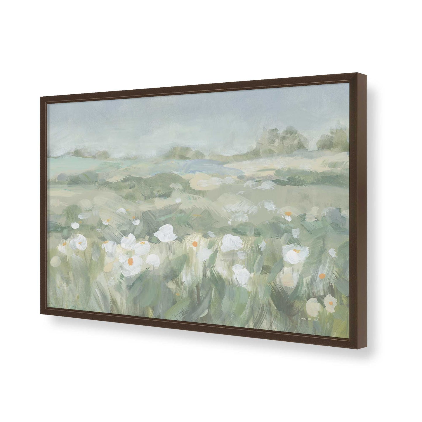 [Color:Belvinder Brown], Picture of art in a Belvinder Brown frame of the corner