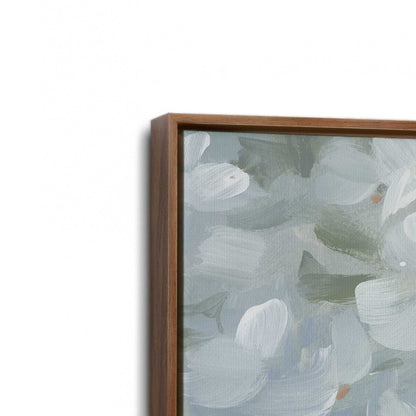[Color:Walnut], Picture of art in a Walnut frame at an angle