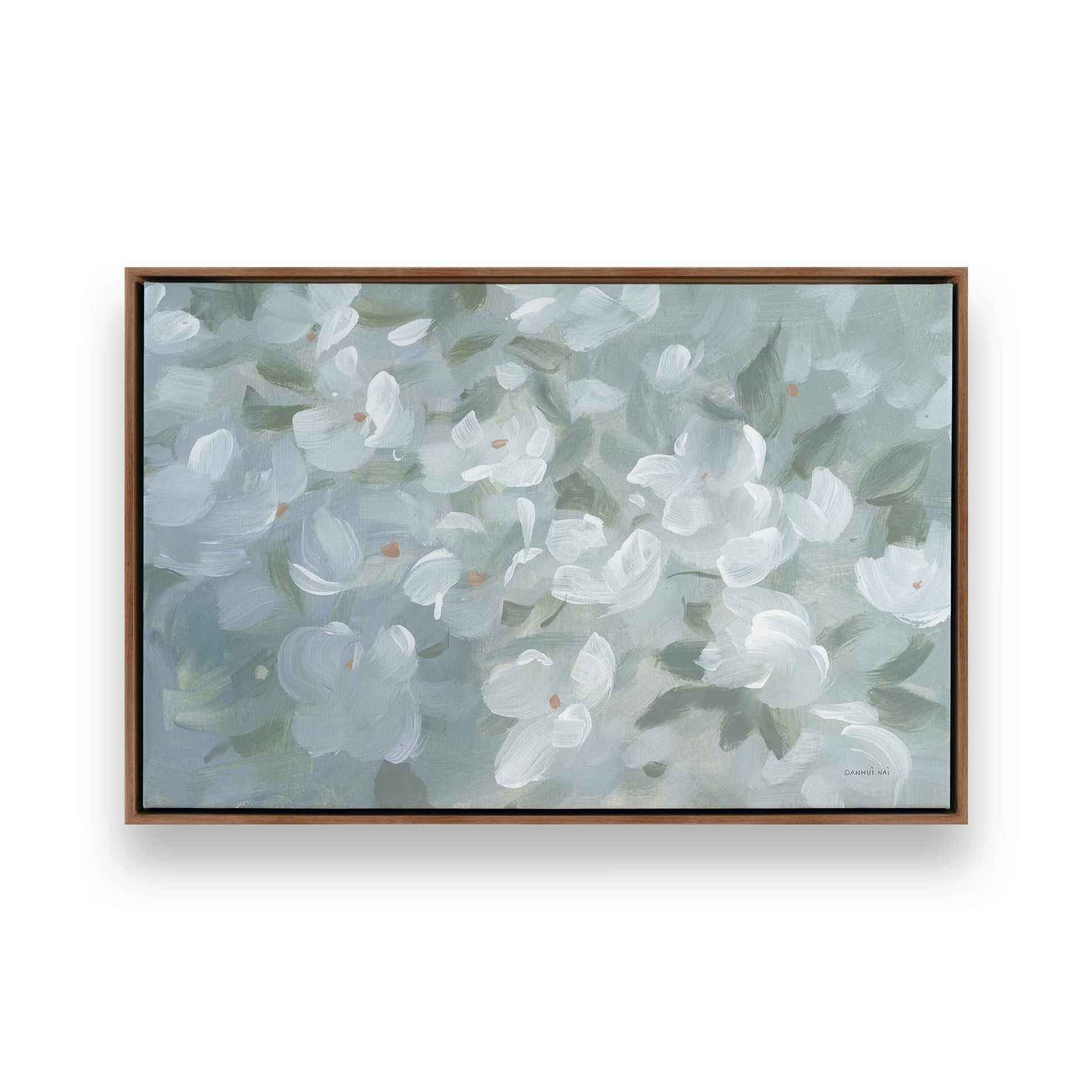 [Color:Walnut], Picture of art in a Walnut frame