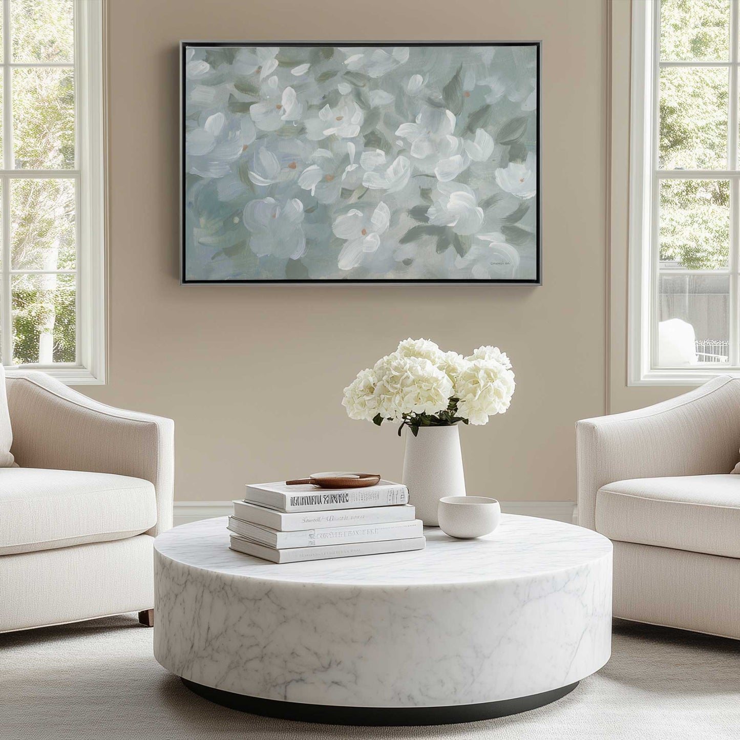 Picture of art in a room