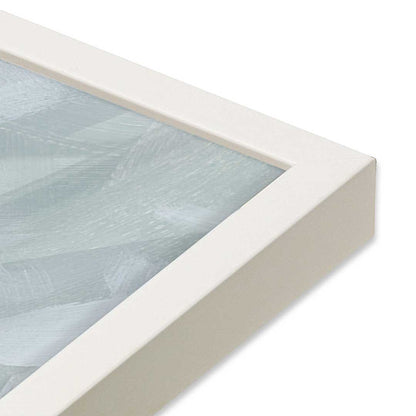 [Color:Opaque White], Picture of art in a Opaque White frame at an angle