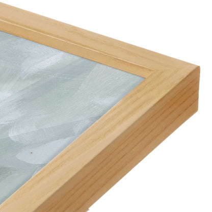 [Color:American Maple], Picture of art in a American Maple frame at an angle