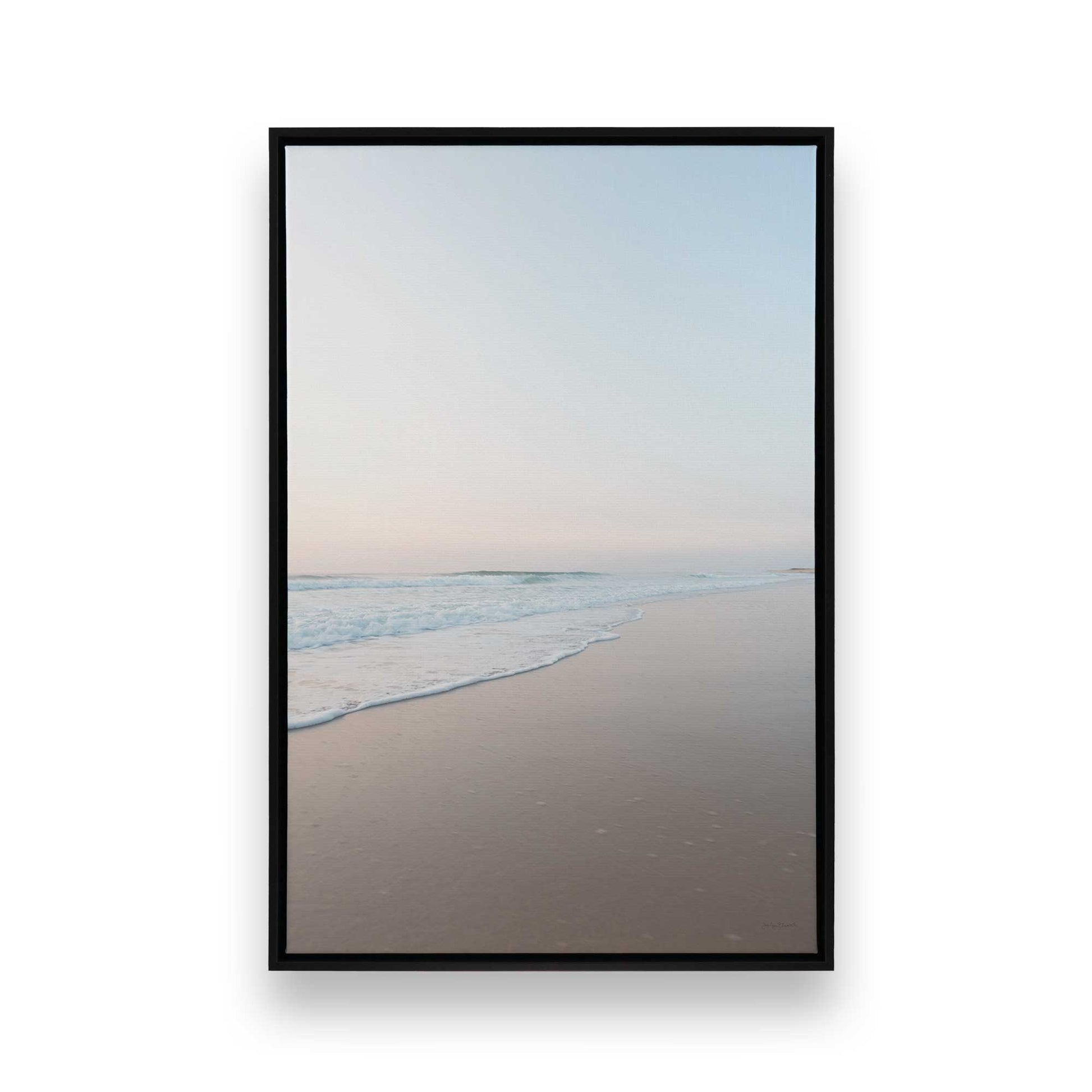 [Color:Satin Black], Picture of art in a Satin Black frame