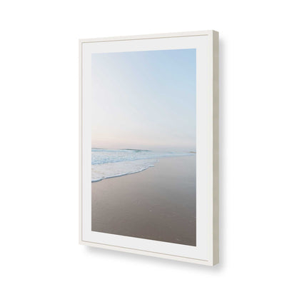 [Color:Opaque White], Picture of art in a Opaque White frame of the corner