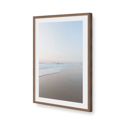 [Color:Walnut], Picture of art in a Walnut frame of the corner