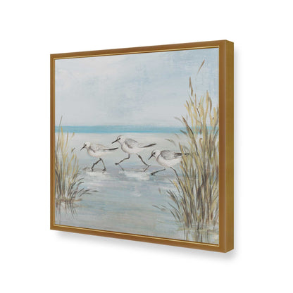 [Color:Polished Gold], Picture of art in a Polished Gold frame of the corner