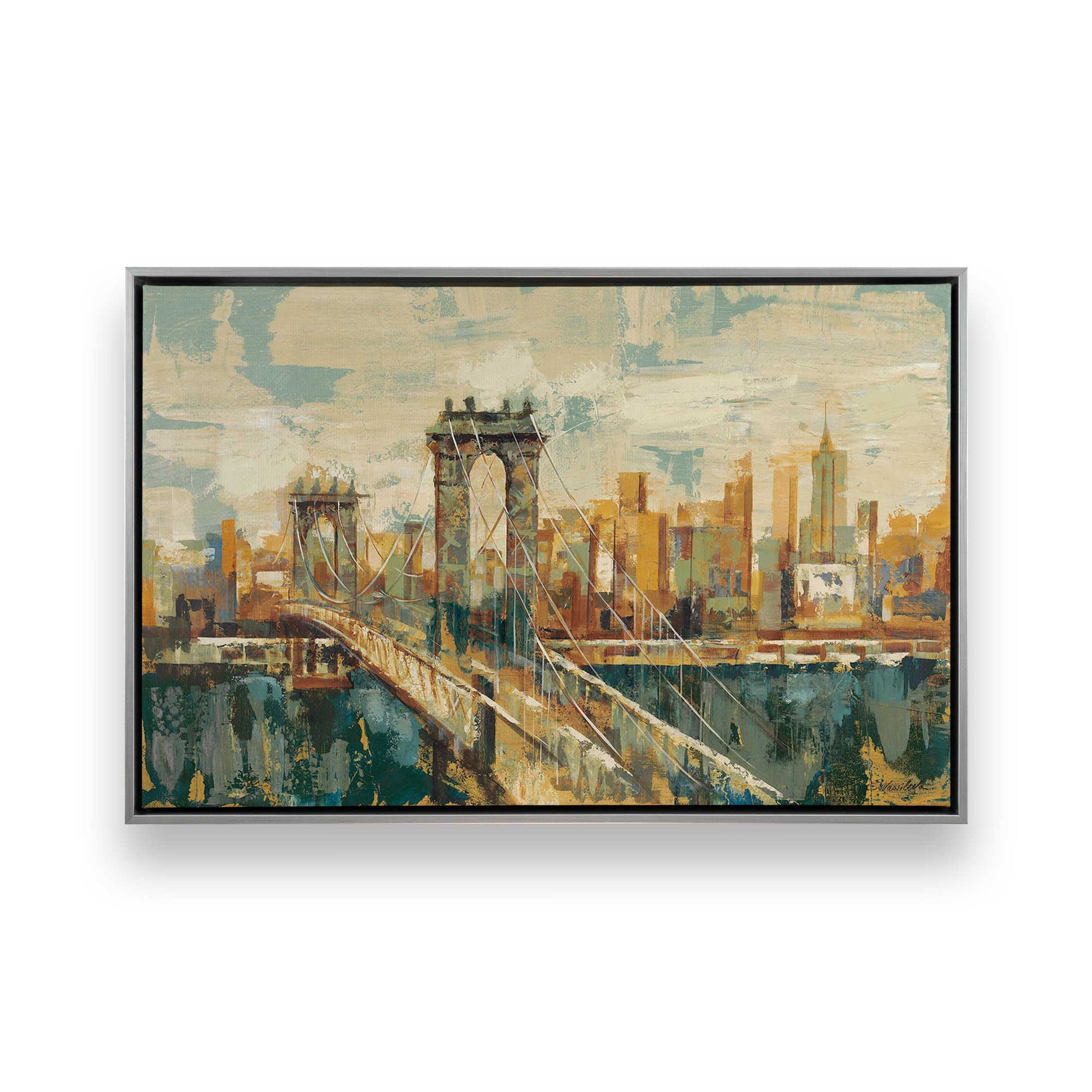 [Color:Polished Chrome], Picture of art in a Polished Chrome frame
