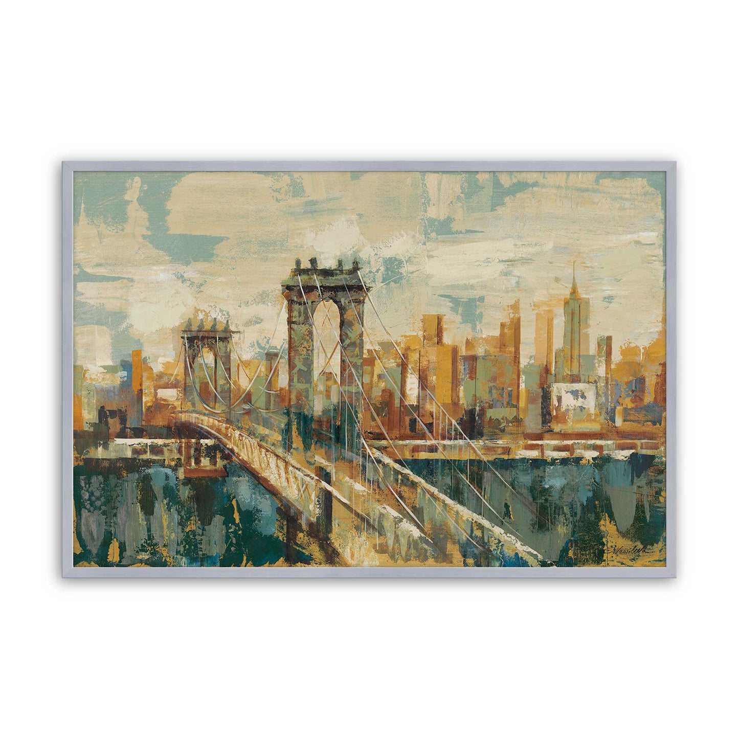 [Color:Polished Chrome], Picture of art in a Polished Chrome frame