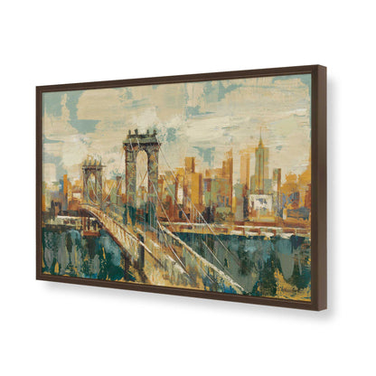 [Color:Belvinder Brown], Picture of art in a Belvinder Brown frame of the corner