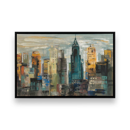 [Color:Satin Black], Picture of art in a Satin Black frame