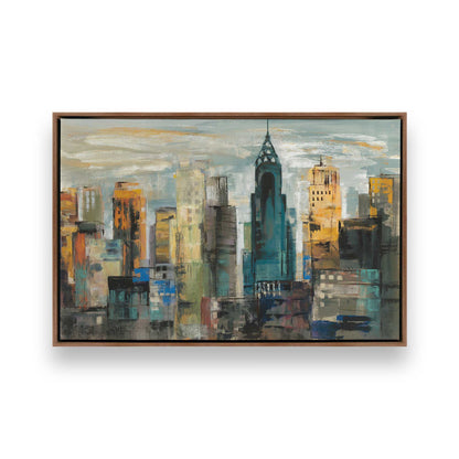 [Color:Walnut], Picture of art in a Walnut frame