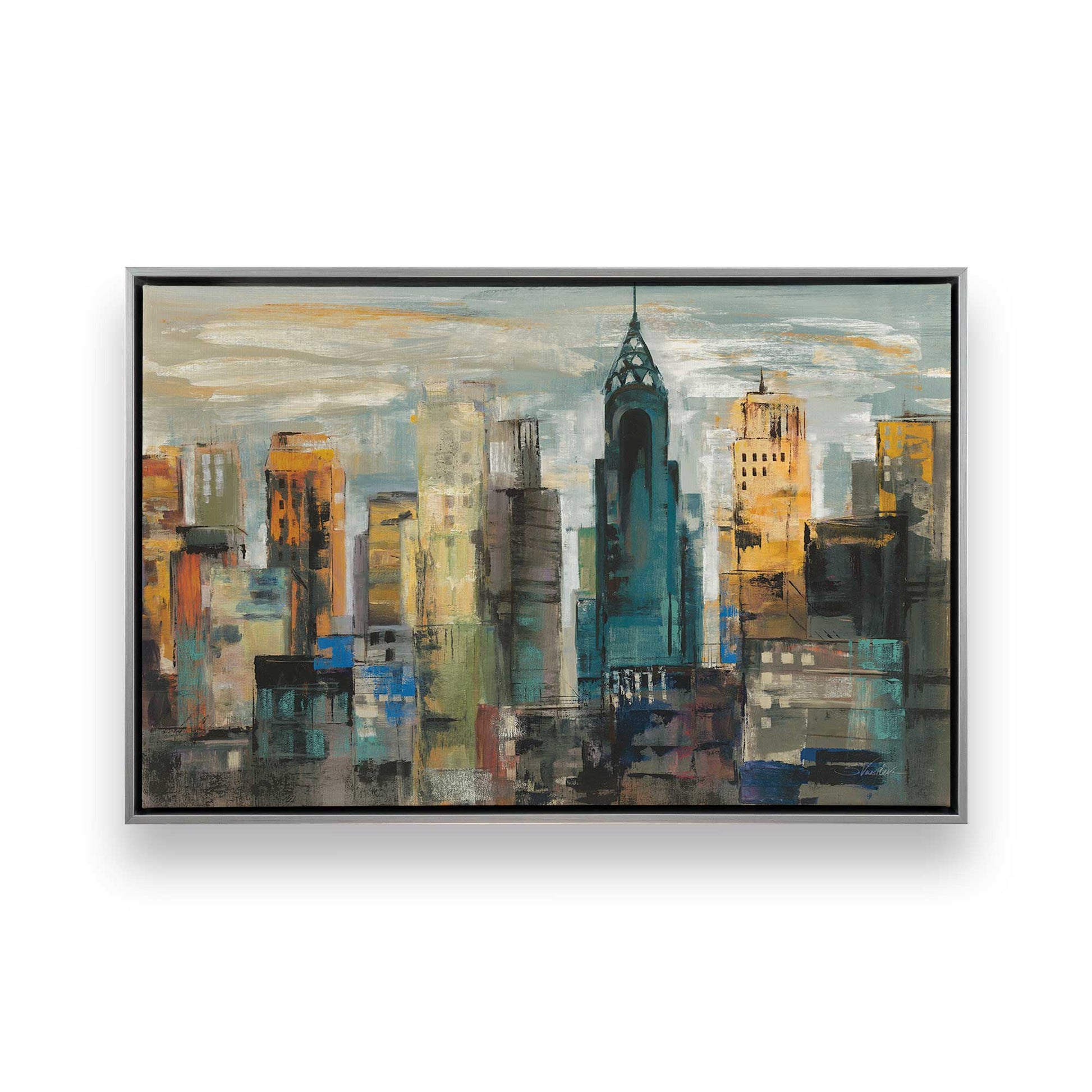 [Color:Polished Chrome], Picture of art in a Polished Chrome frame