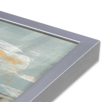 [Color:Polished Chrome], Picture of art in a Polished Chrome frame at an angle