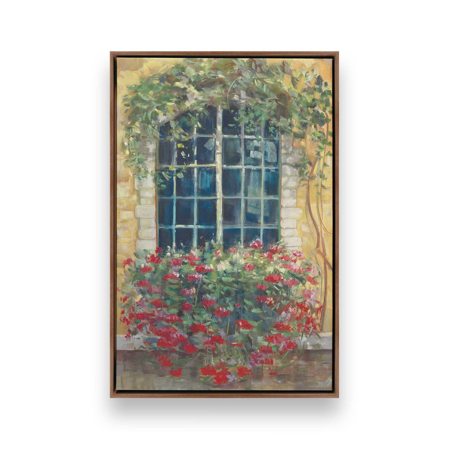 [Color:Walnut], Picture of art in a Walnut frame