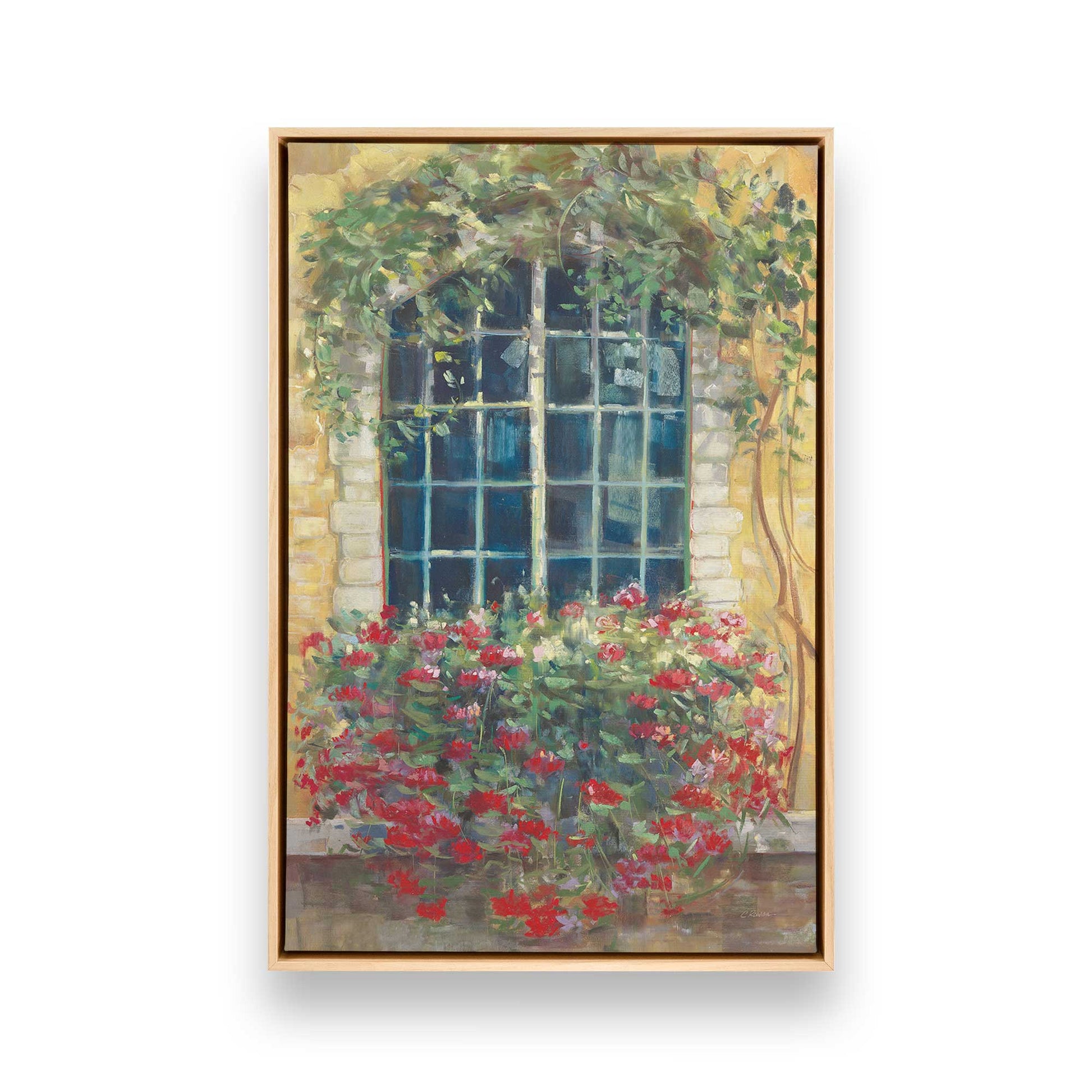 [Color:American Maple], Picture of art in a American Maple frame