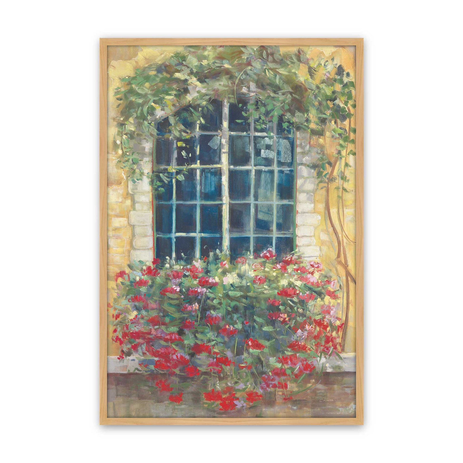 [Color:American Maple], Picture of art in a American Maple frame