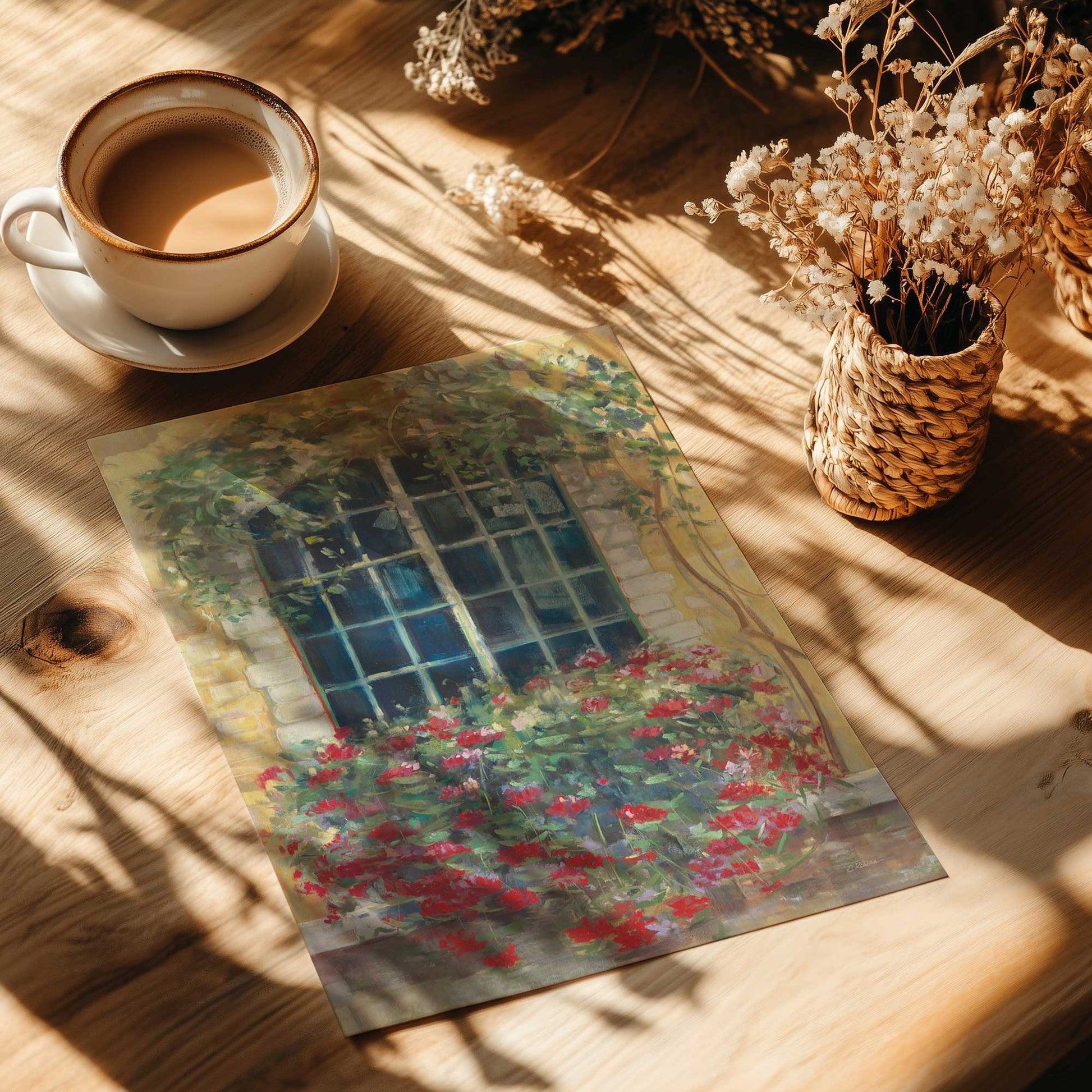 [Color:Rolled Print], Picture of close up of art