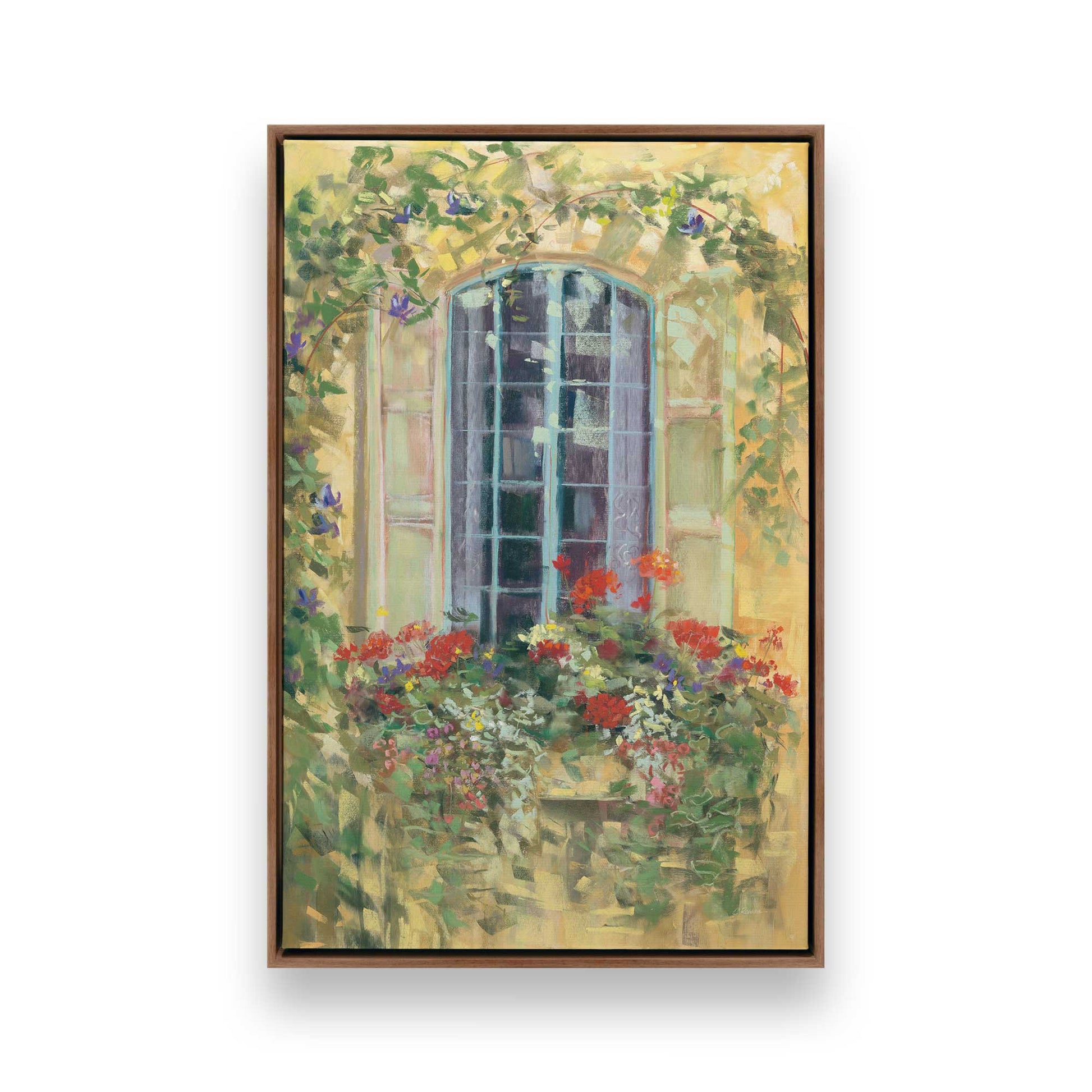 [Color:Walnut], Picture of art in a Walnut frame