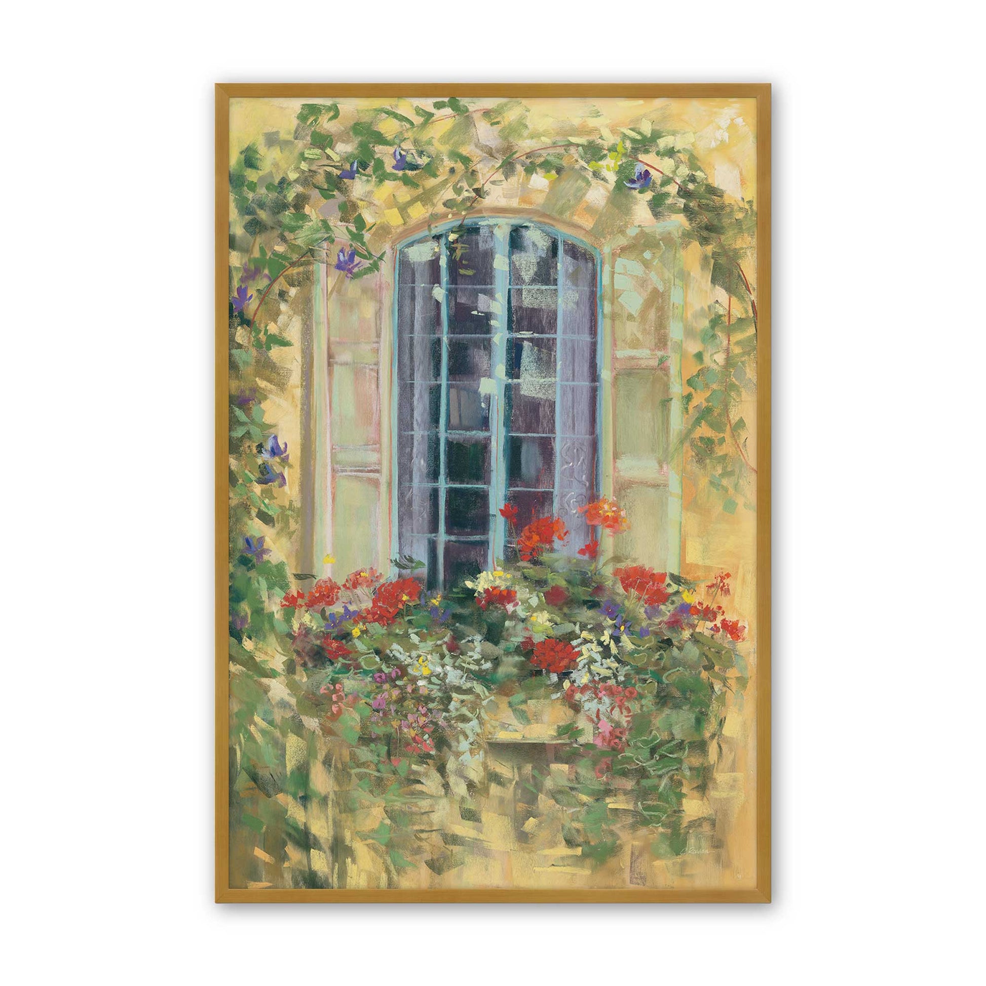[Color:Polished Gold], Picture of art in a Polished Gold frame