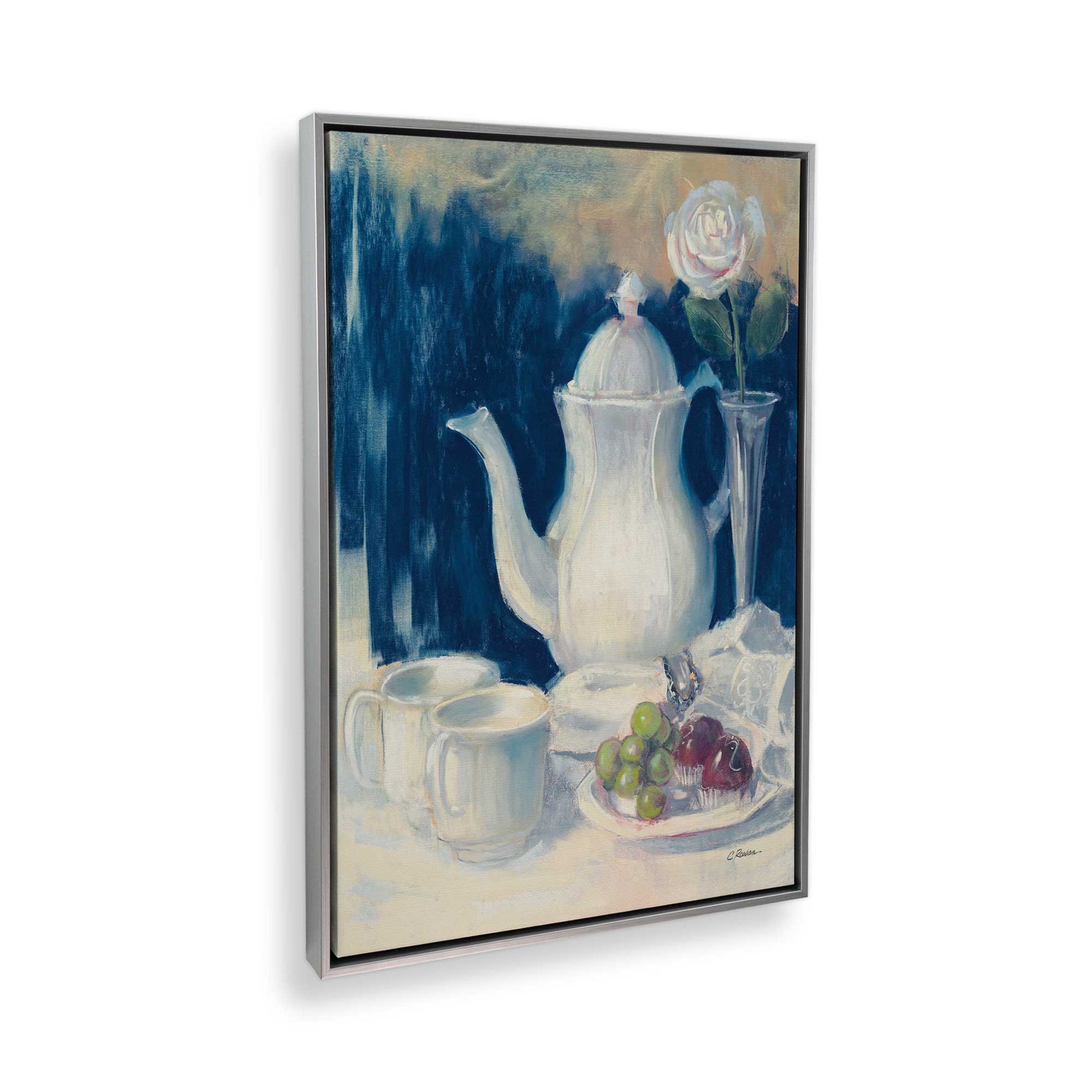 [Color:Polished Chrome], Picture of the corner of the art