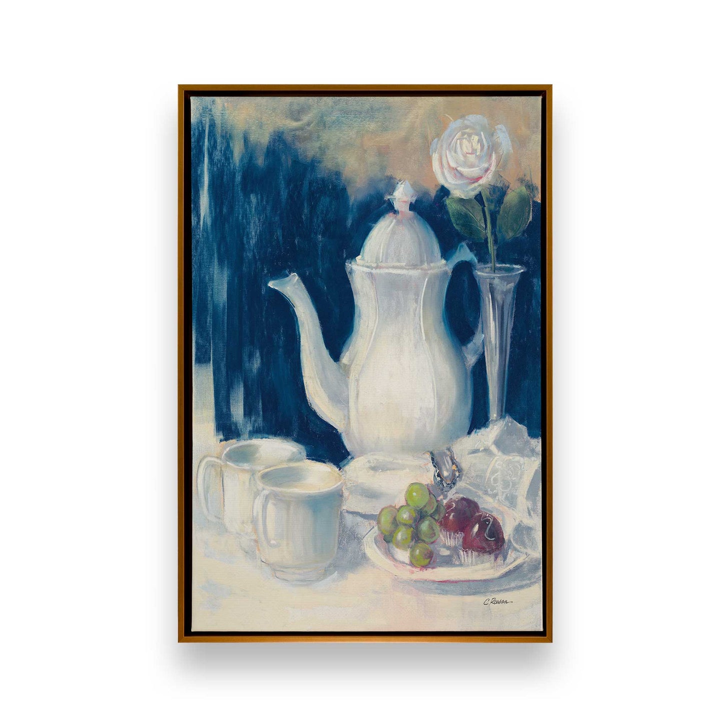 [Color:Polished Gold], Picture of art in a Polished Gold frame