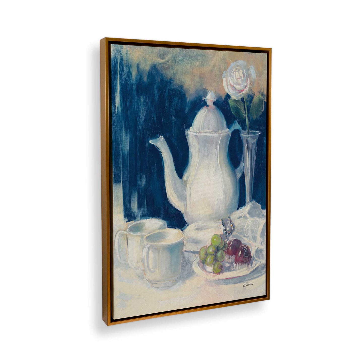 [Color:Polished Gold], Picture of the corner of the art