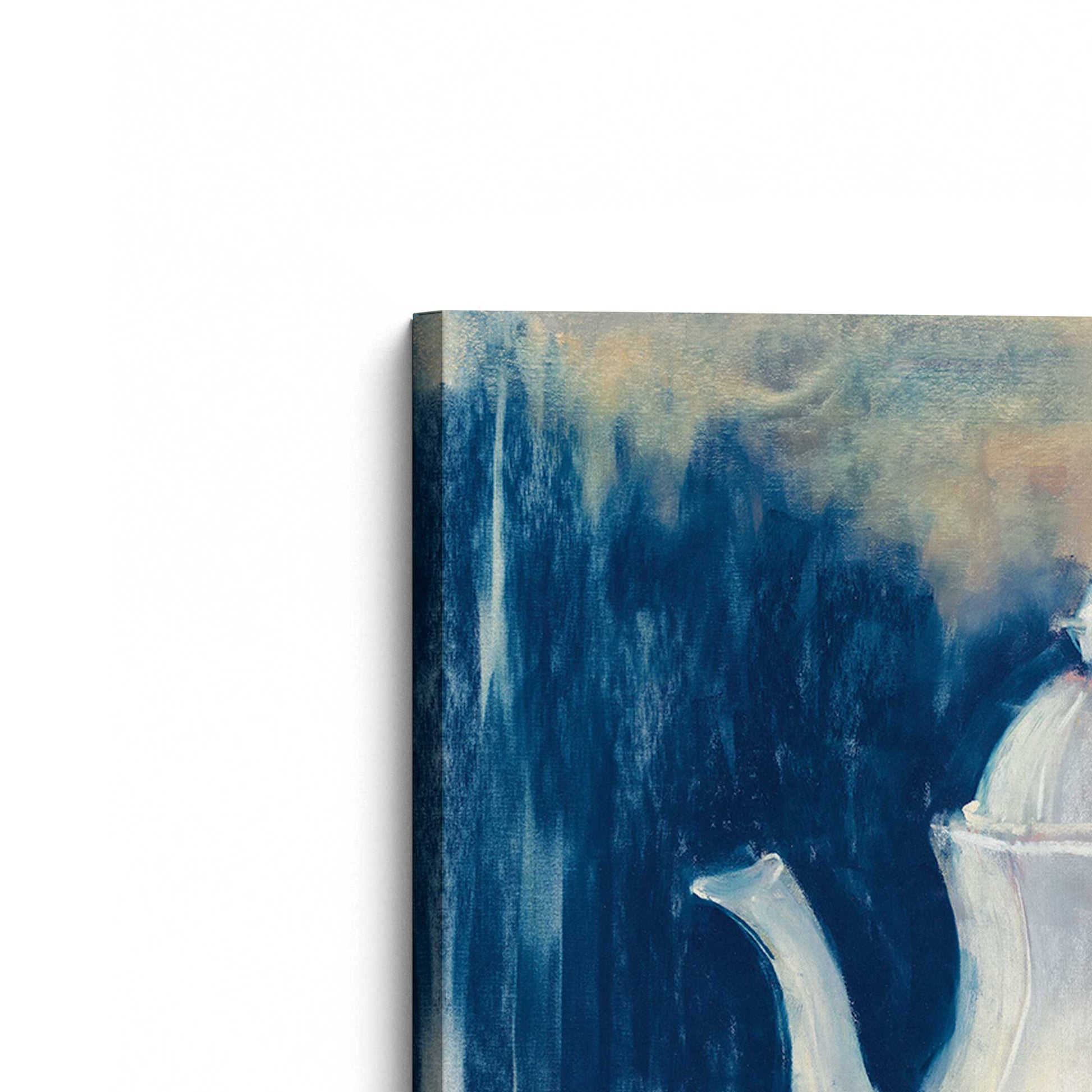 [Color:Stretched Canvas], Picture of the corner of the art