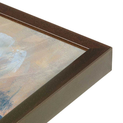 [Color:Belvinder Brown], Picture of art in a Belvinder Brown frame at an angle