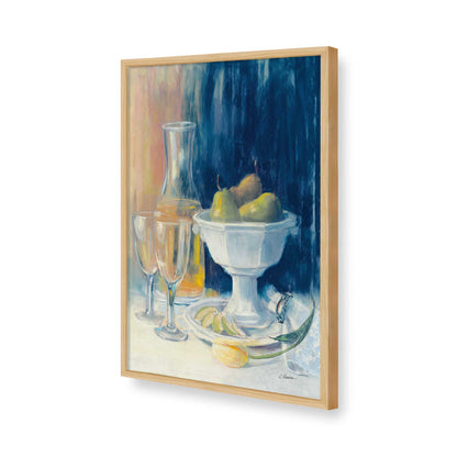 [Color:American Maple], Picture of art in a American Maple frame of the corner