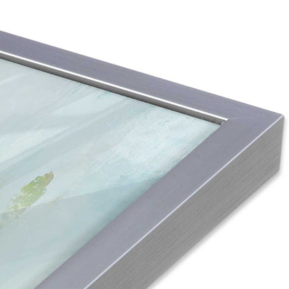 [Color:Polished Chrome], Picture of art in a Polished Chrome frame at an angle