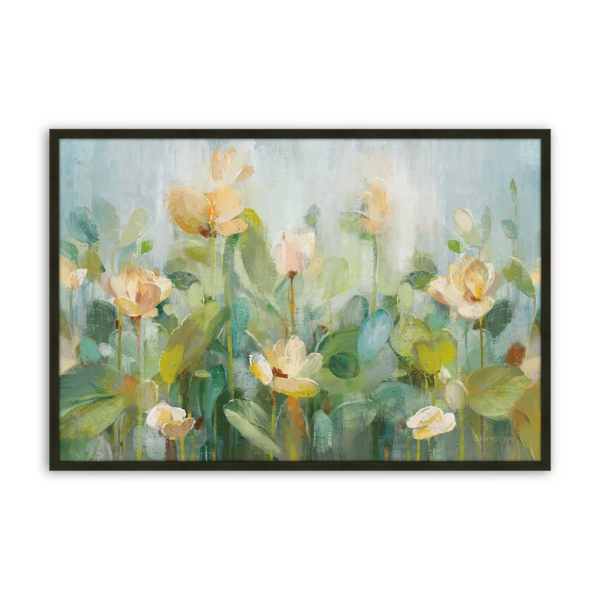 [Color:Satin Black], Picture of art in a Satin Black frame