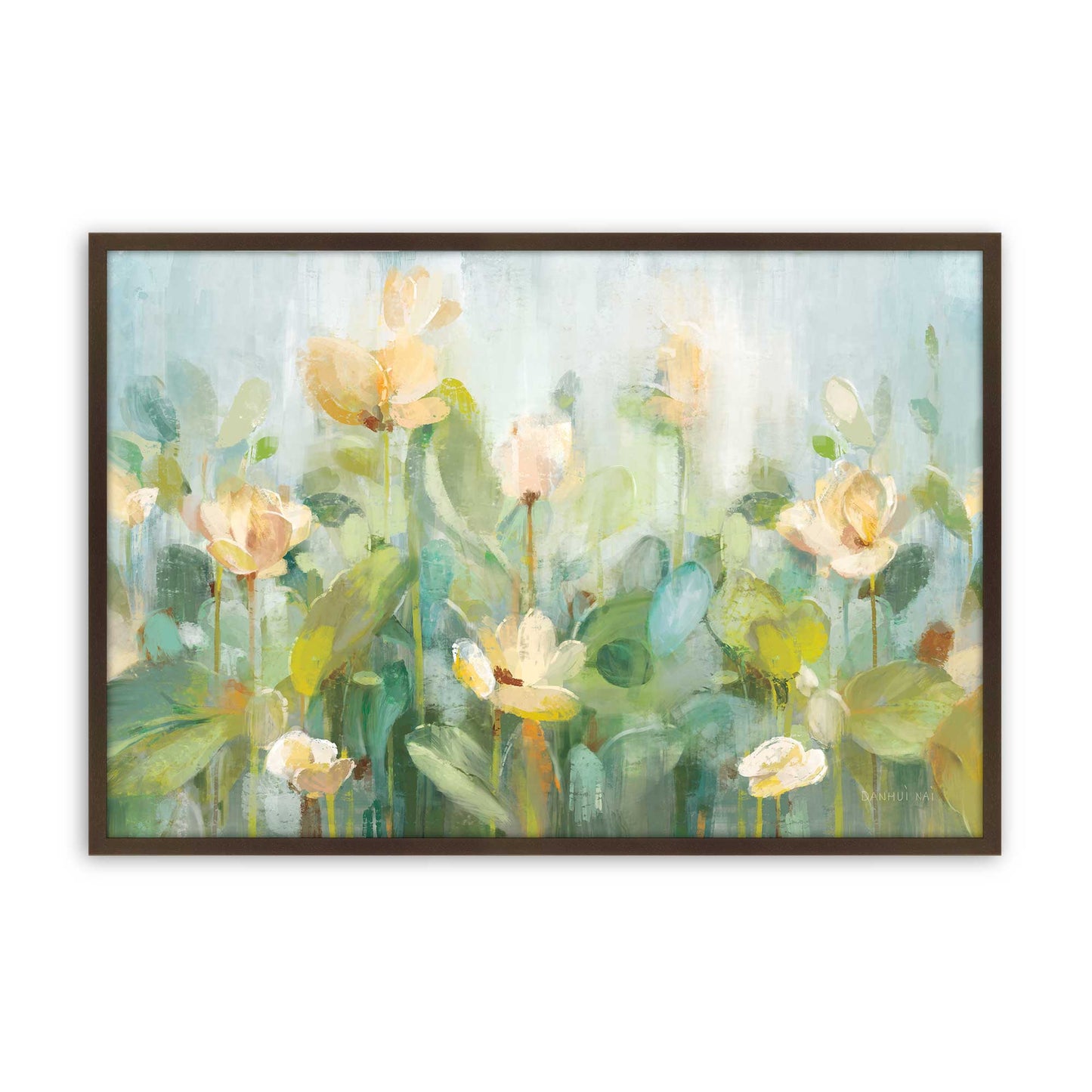[Color:Brown], Picture of art in a Brown frame