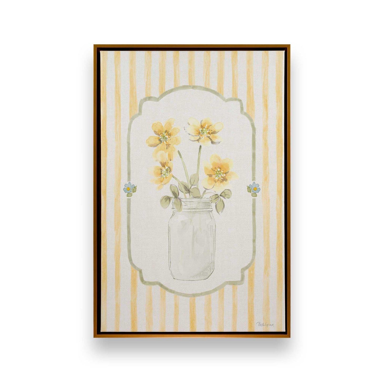 [Color:Polished Gold], Picture of art in a Polished Gold frame