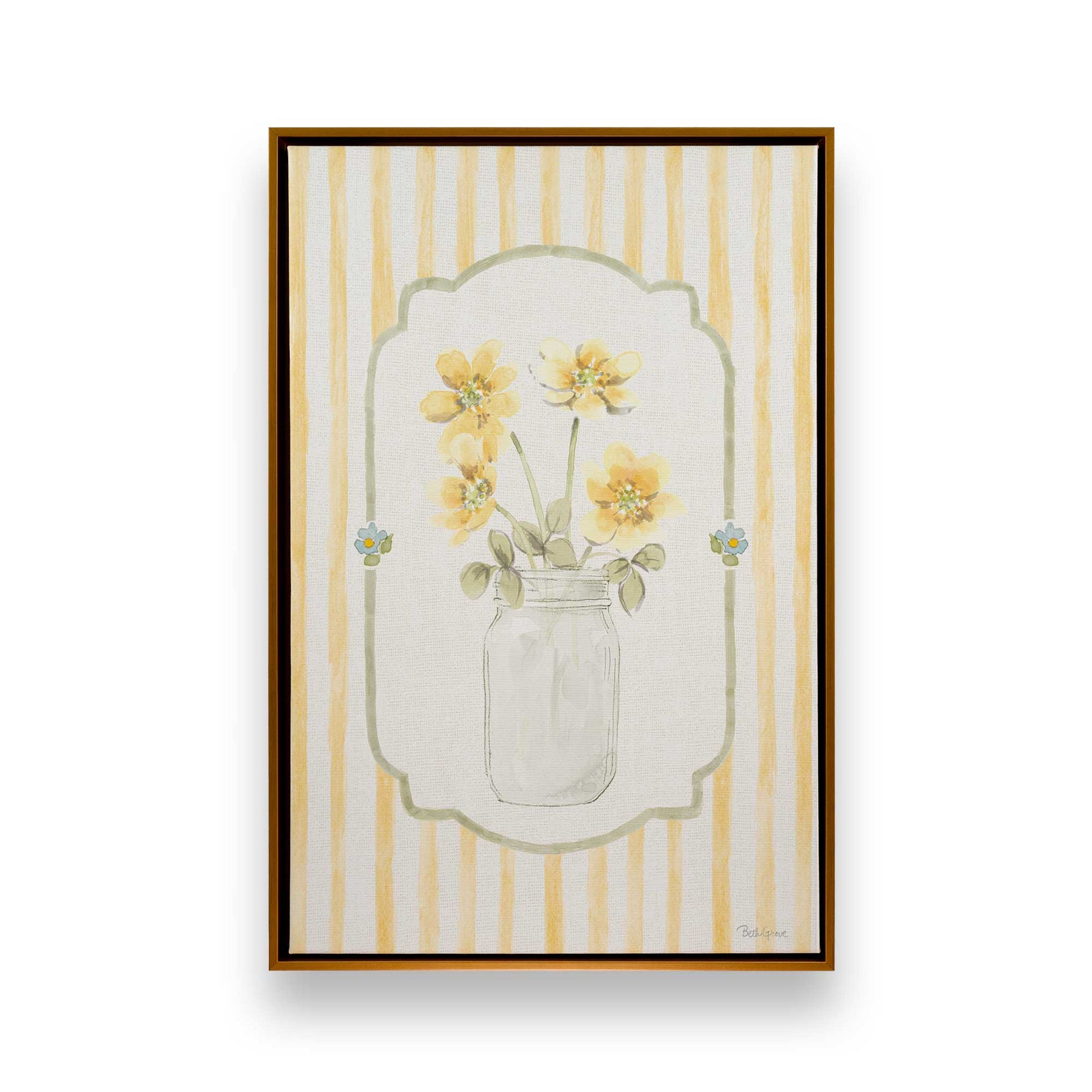 [Color:Polished Gold], Picture of art in a Polished Gold frame