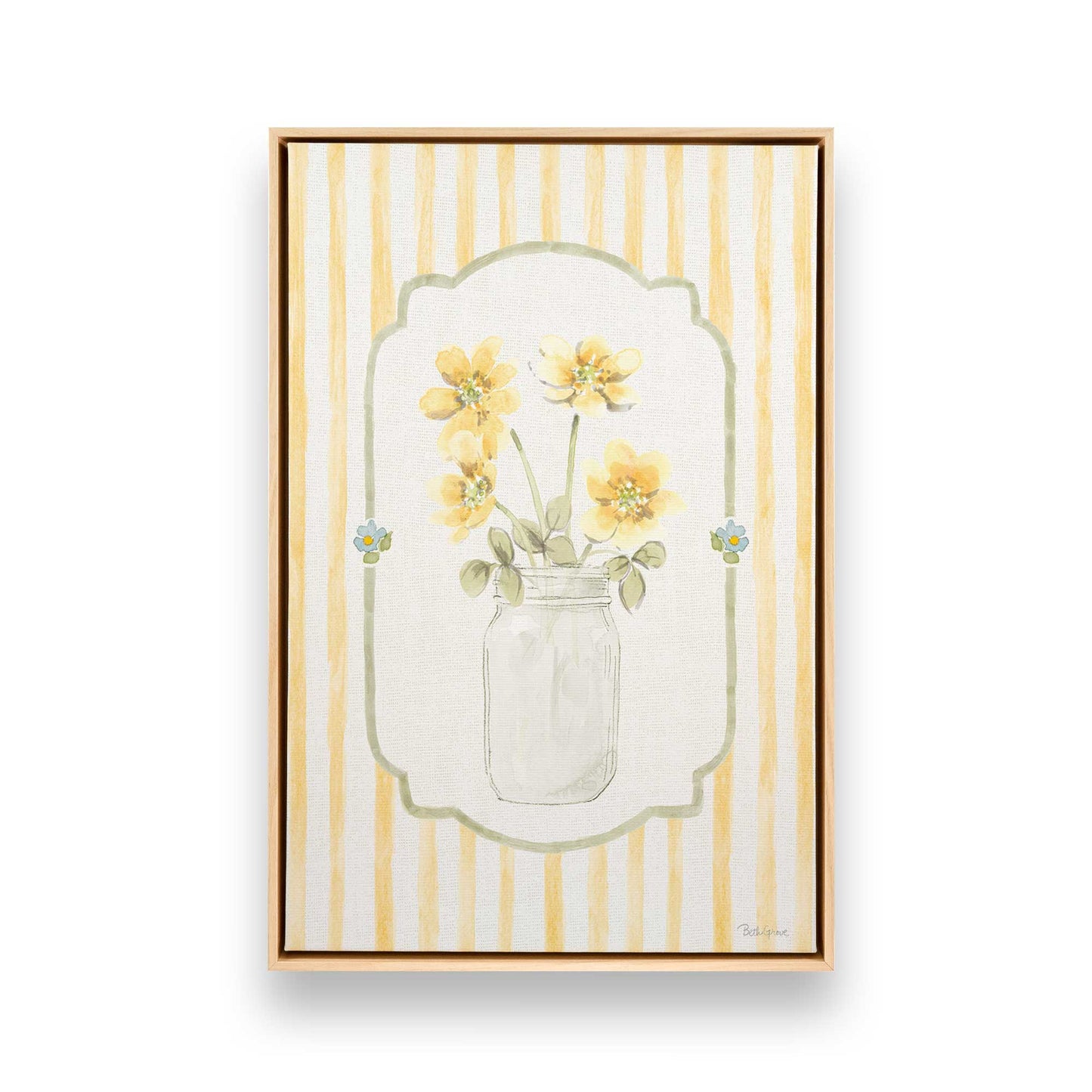 [Color:American Maple], Picture of art in a American Maple frame