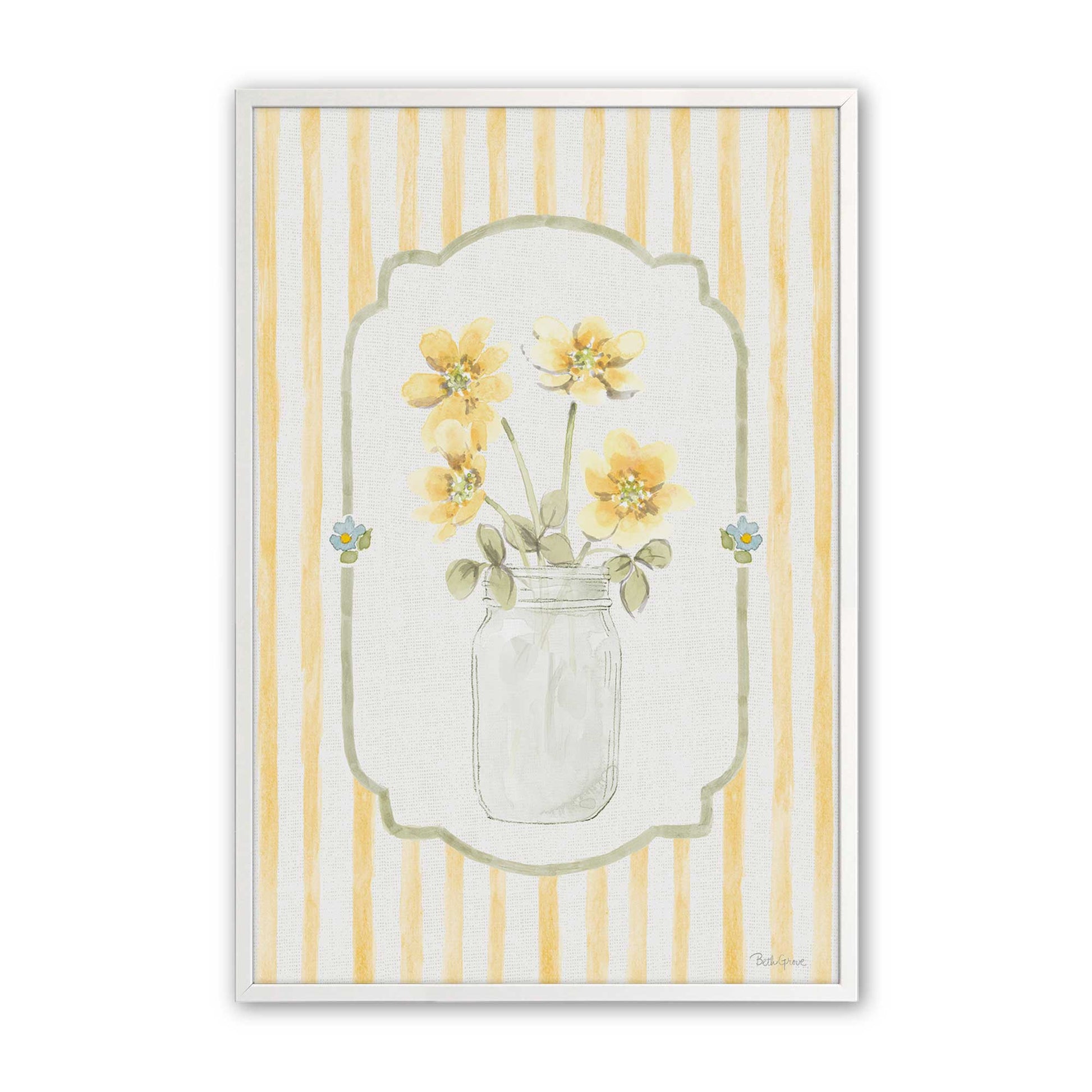 [Color:Opaque White], Picture of art in a Opaque White frame