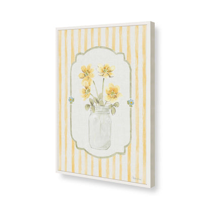 [Color:Opaque White], Picture of art in a Opaque White frame of the corner